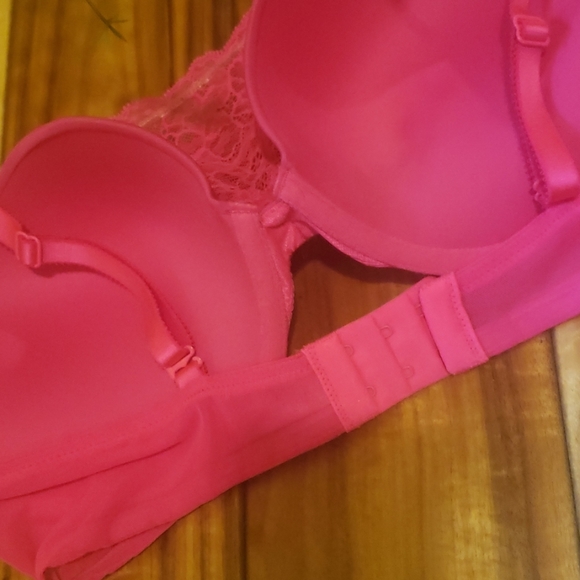 NWT NWOT 36D MED. MAJENTA BRA AND PANTIE SET - Picture 4 of 6